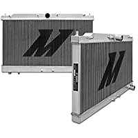 Mishimoto 6899 MMRAD-ECL-95T Mitsubishi Eclipse Performance Radiador de aluminio 1995-1999 Turbo- plateado